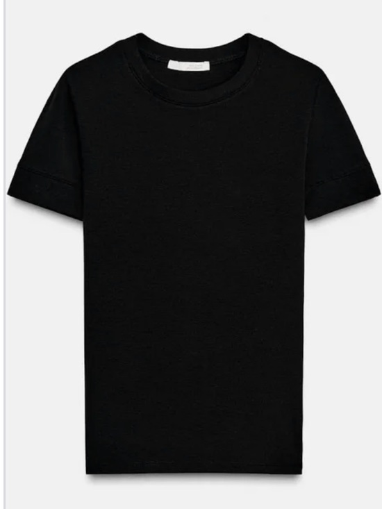 Zara Tops - Zara Classic Black Crewneck Tee